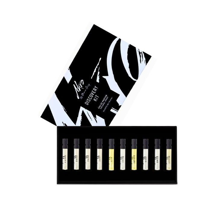 Akro ディスカバリーキット 香水サンプル 6種 Akro Discovery Kit | 10-Piece Sample Set | Ministry of Scent