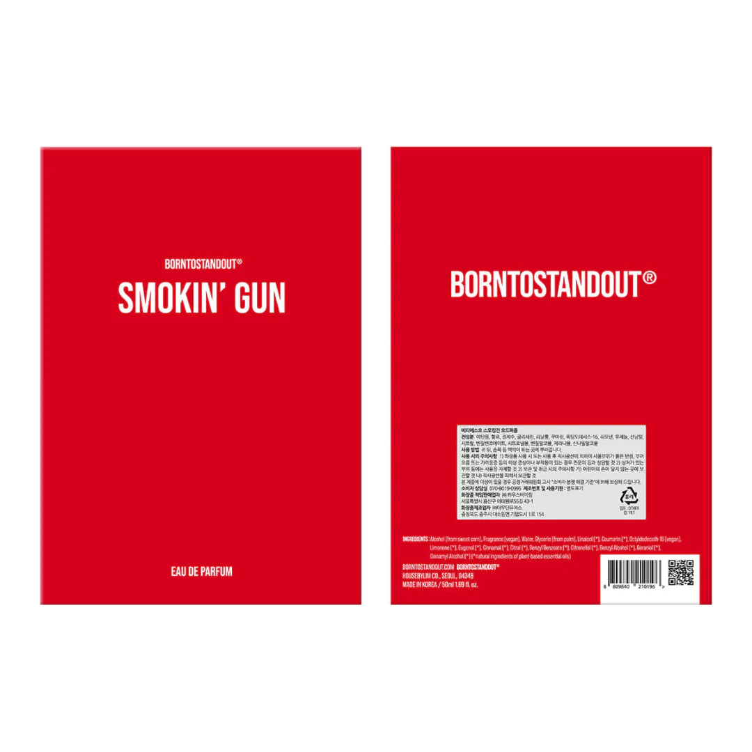 香水(ユニセックス) BORNTOSTANDOUT SMOKIN' GUN Eau de Parfum Born To Stand Out Smokin Gun Eau De Parfum 50 ml | 50 ml