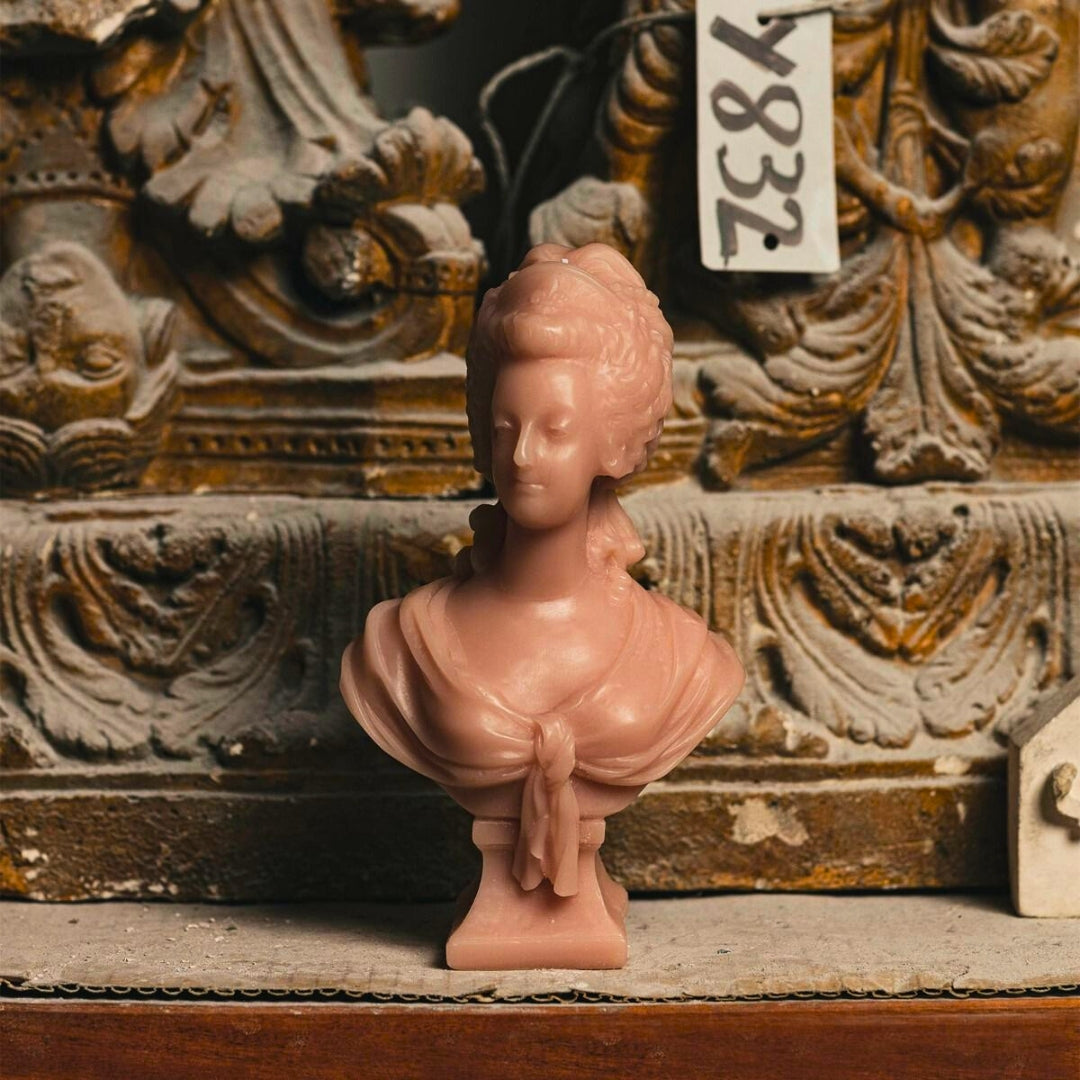 Marie-Antoinette Pink Wax Bust by Trudon | Ministry of Scent