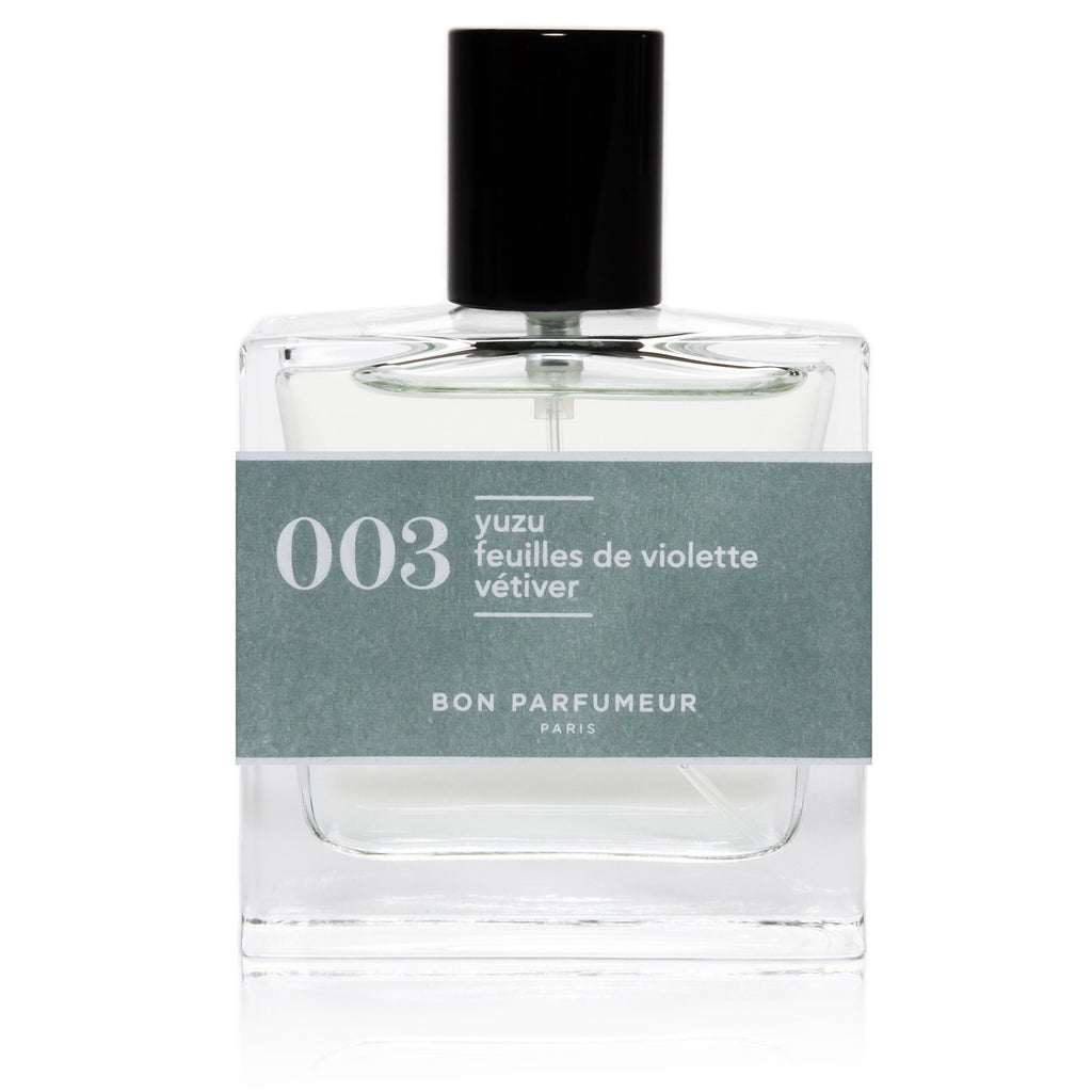 003: Yuzu, Violet Leaf & Vetiver by Bon Parfumeur | Ministry